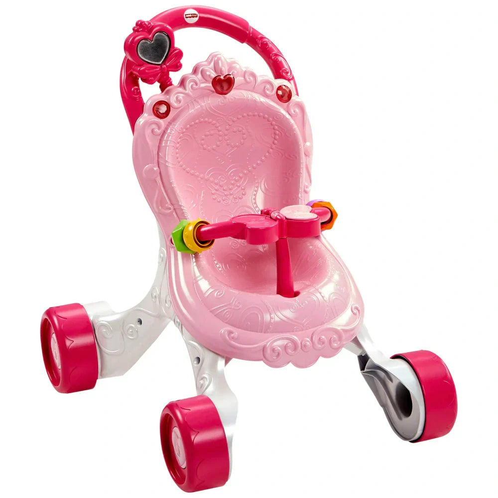 Fisher-Price Little People Princess Stroller Ride-On Toy