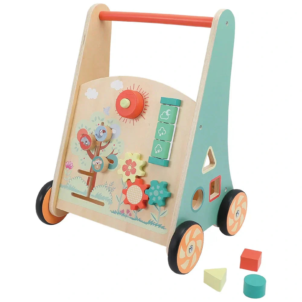 Wooden Baby Activity Walker – Nature Adventure Play Centre