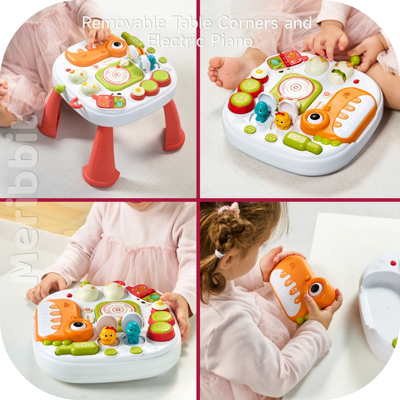 7-in-1 Baby Activity Table – Multiple Ways to Play