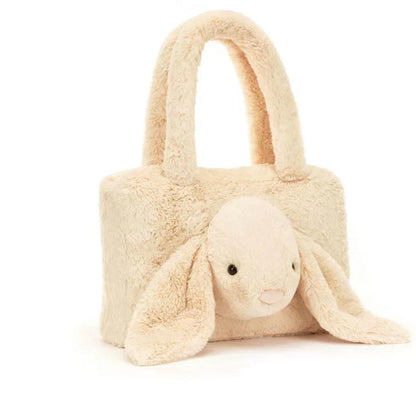 Jellycat Smudge Rabbit Plush Tote Bag