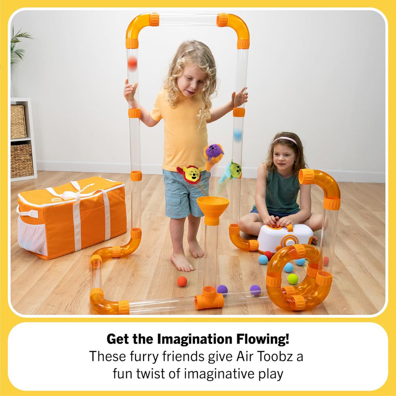 Air Toobz Toobzters Plush Pack – 5 Soft Character Add-Ons for Extra Air-Powered Fun