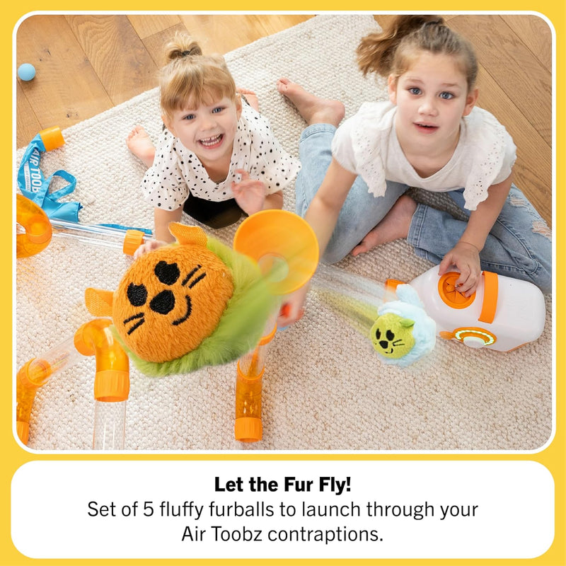 Air Toobz Toobzters Plush Pack – 5 Soft Character Add-Ons for Extra Air-Powered Fun