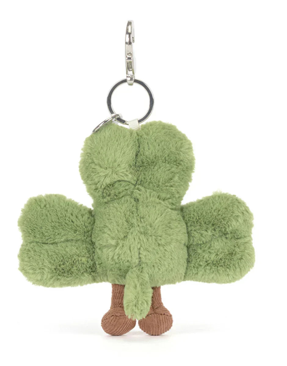 Jellycat Amuseables Shamrock Keyring Charm