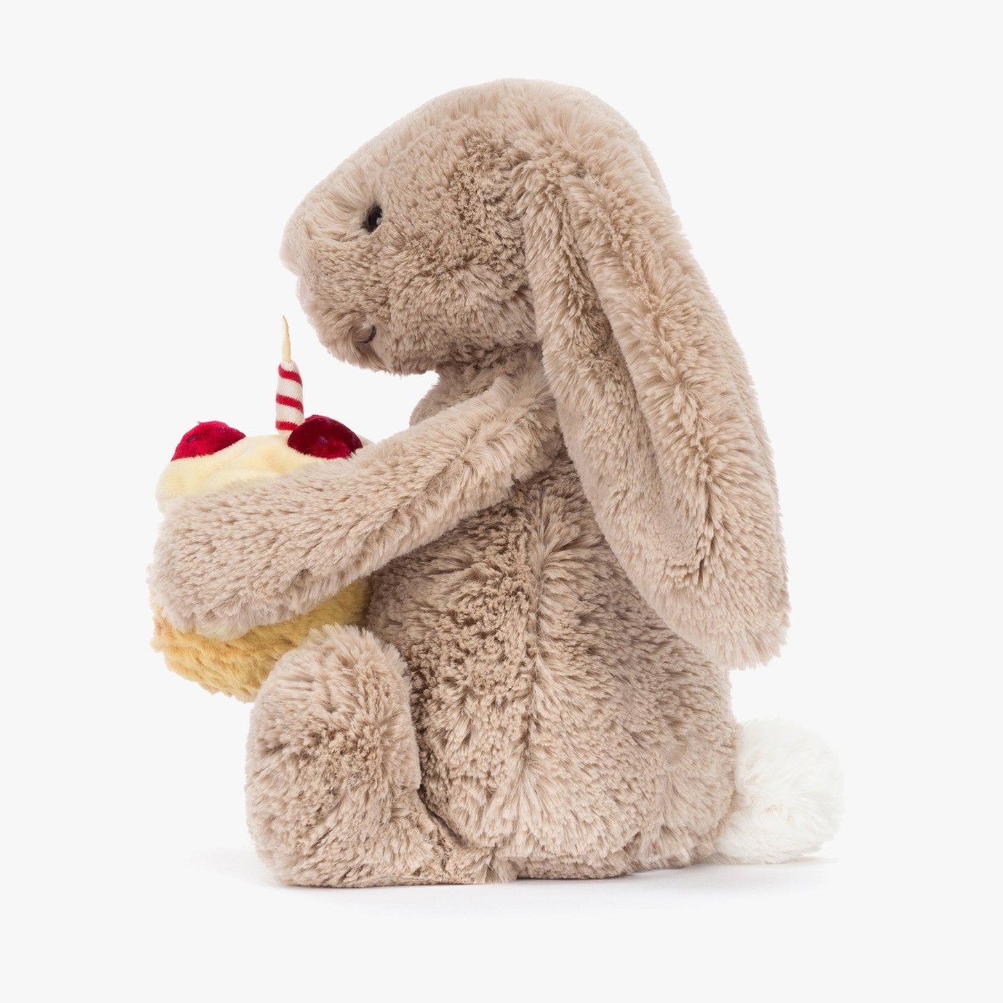 Jellycat Bashful Beige Bunny ‘Birthday’ | Special Edition Soft Toy for Celebrations
