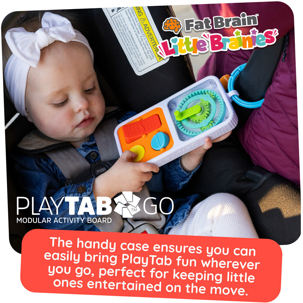 Little Brainies – PlayTab Go! | Portable Interactive Learning Tablet for Babies & Toddlers